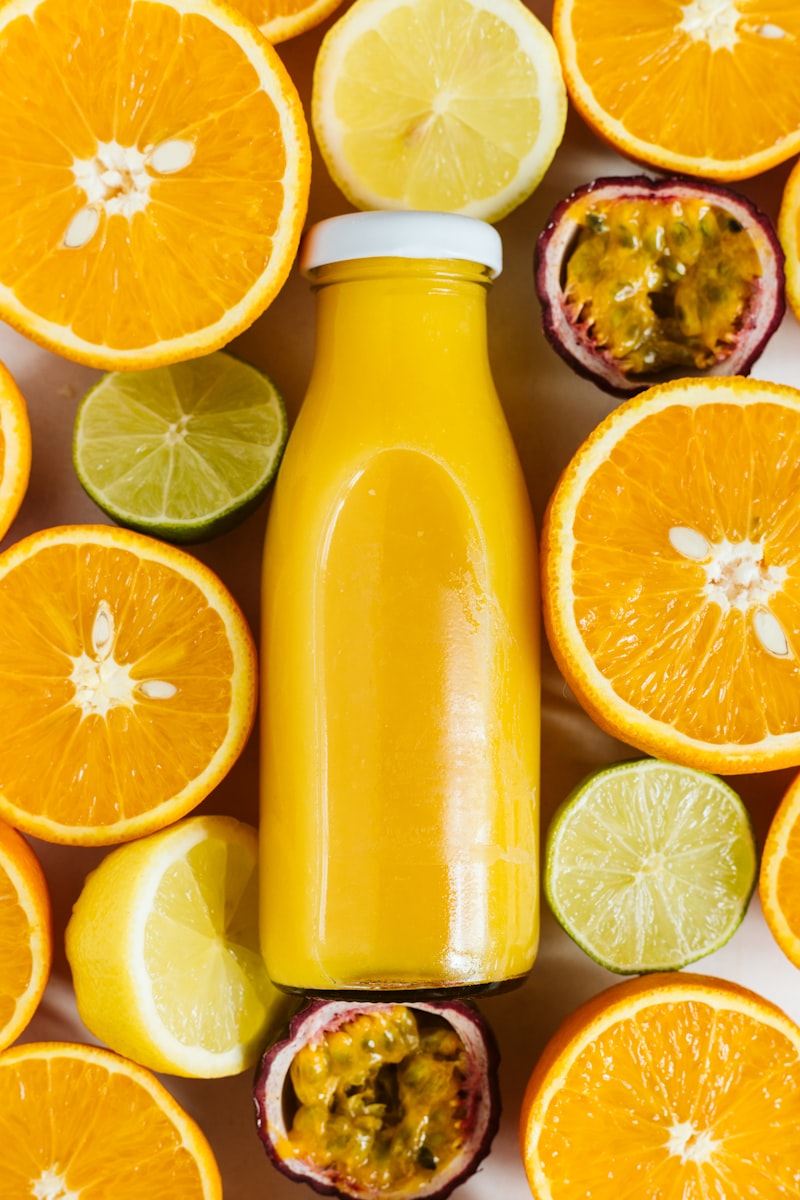 Jus d'orange frais
