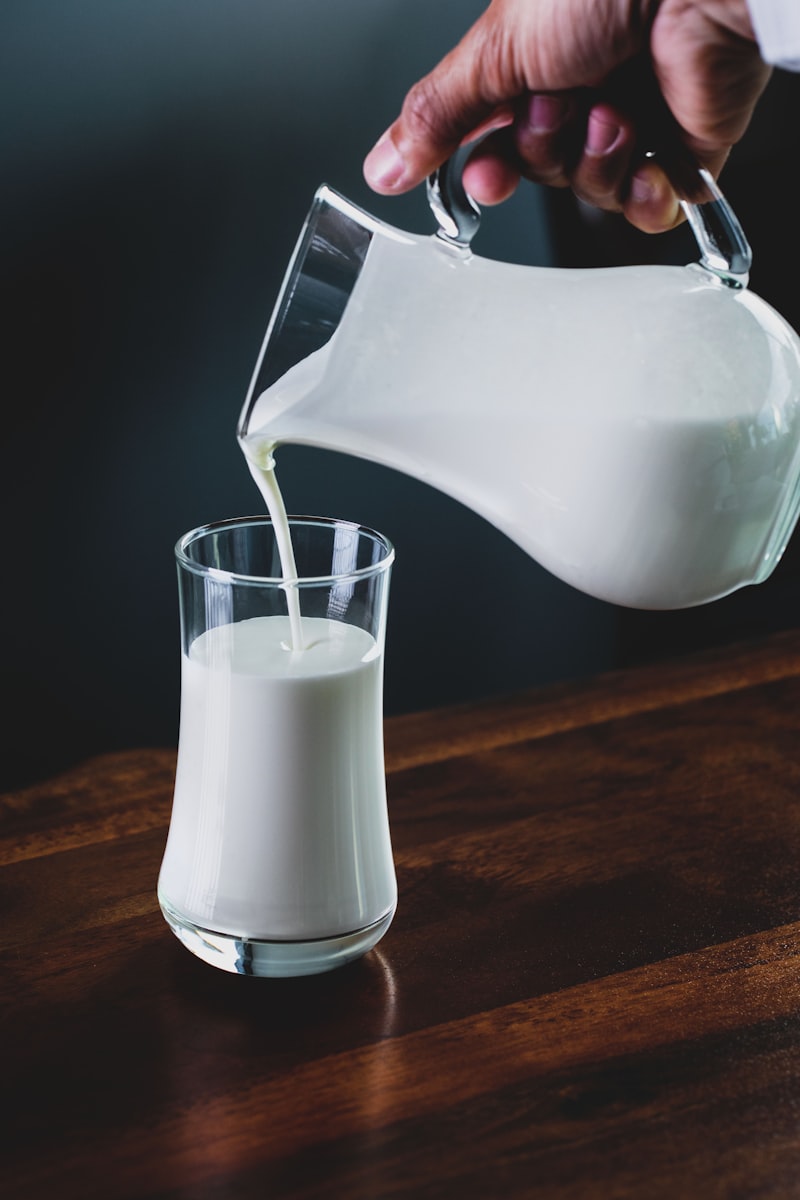 Lait entier frais